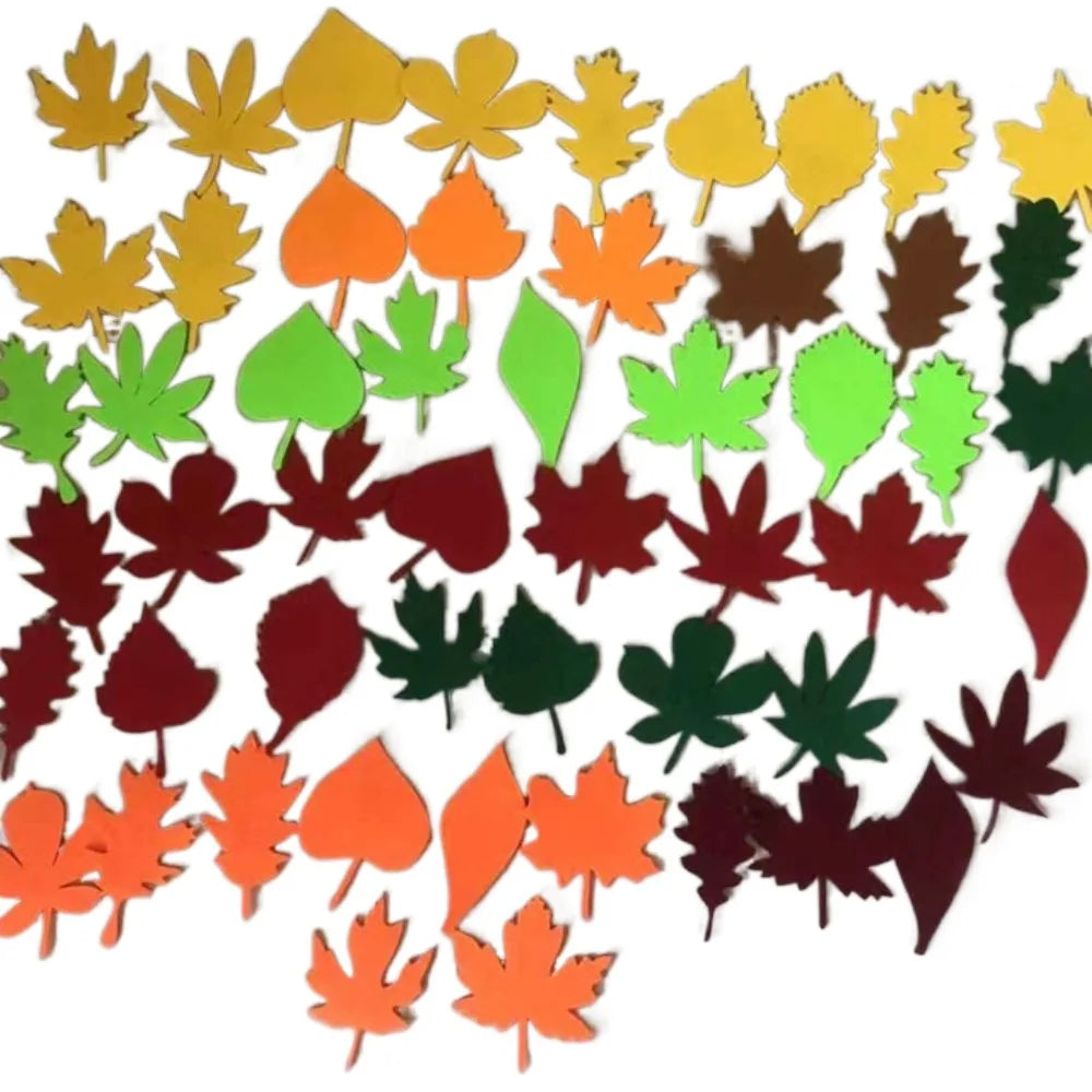 Thanksgiving Felt Fall Tree Craft Kit Thicken Hanging Montessori Busy Board Family Decor Activity Reusable Education Toy