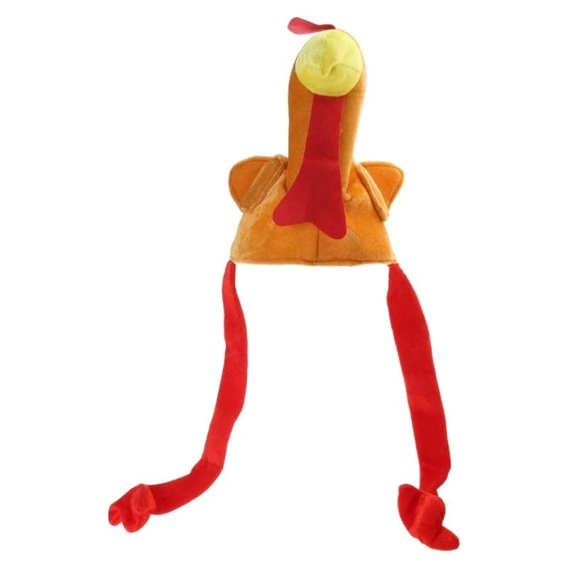 Thanksgiving Chicken Leg Hat Turkey Hat European and American Thanksgiving Cartoon Turkey Hat Thanksgiving Day