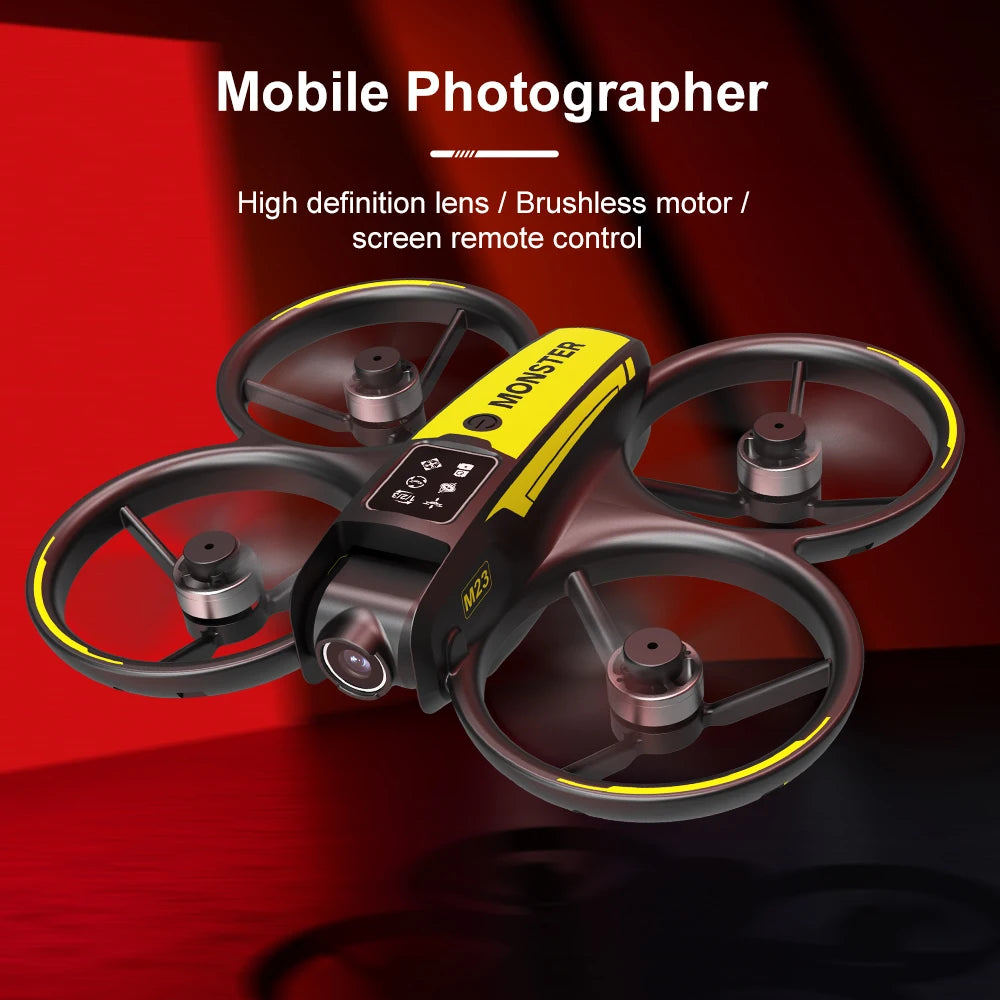 New type of drone, aerial photography without screen control, dual-camera optical flow, intelligent positioning