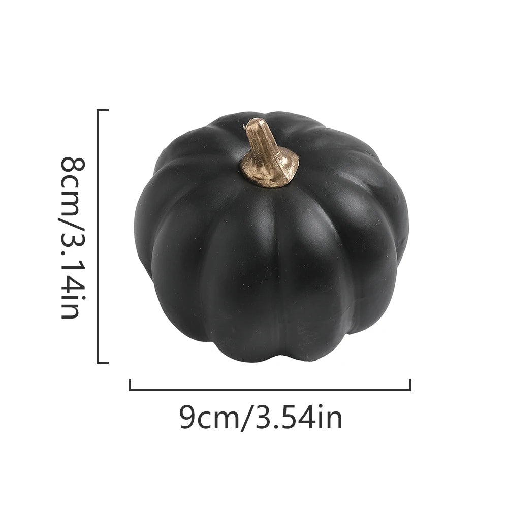 1Pcs Artificial Pumpkin Vegetable for Thanksgiving Halloween Decorations Autumn Garden Home Decor Dining Table Center Ornament
