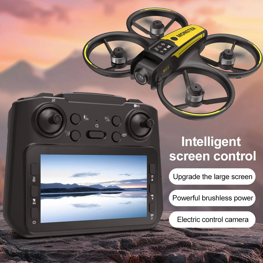 New type of drone, aerial photography without screen control, dual-camera optical flow, intelligent positioning