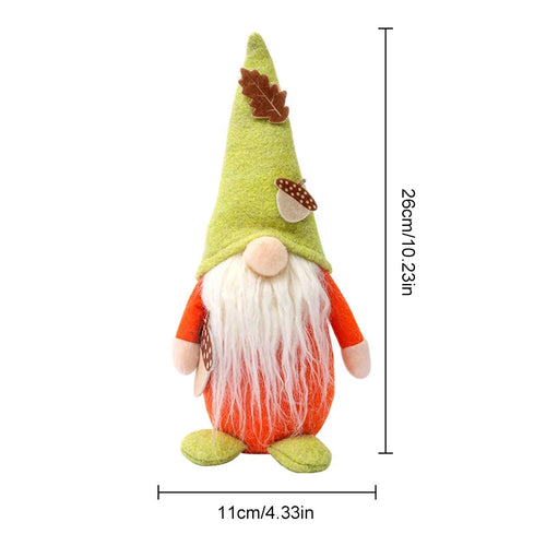1 pc, Thanksgiving Christmas Gnome Home Decoration, Fall Harvest Gnome Plush Table Decoration Fall Holiday Kitchen Thanksgiving