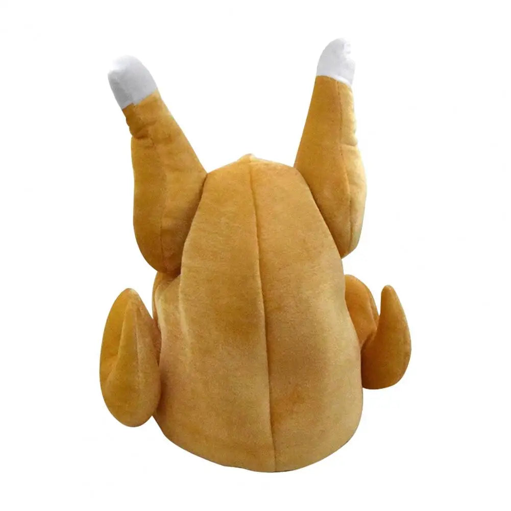 Turkey Themed Hat Turkey Hat Headband Set for Thanksgiving New Year Party Plush Costume Accessories for Girls Hen Eye Chicken