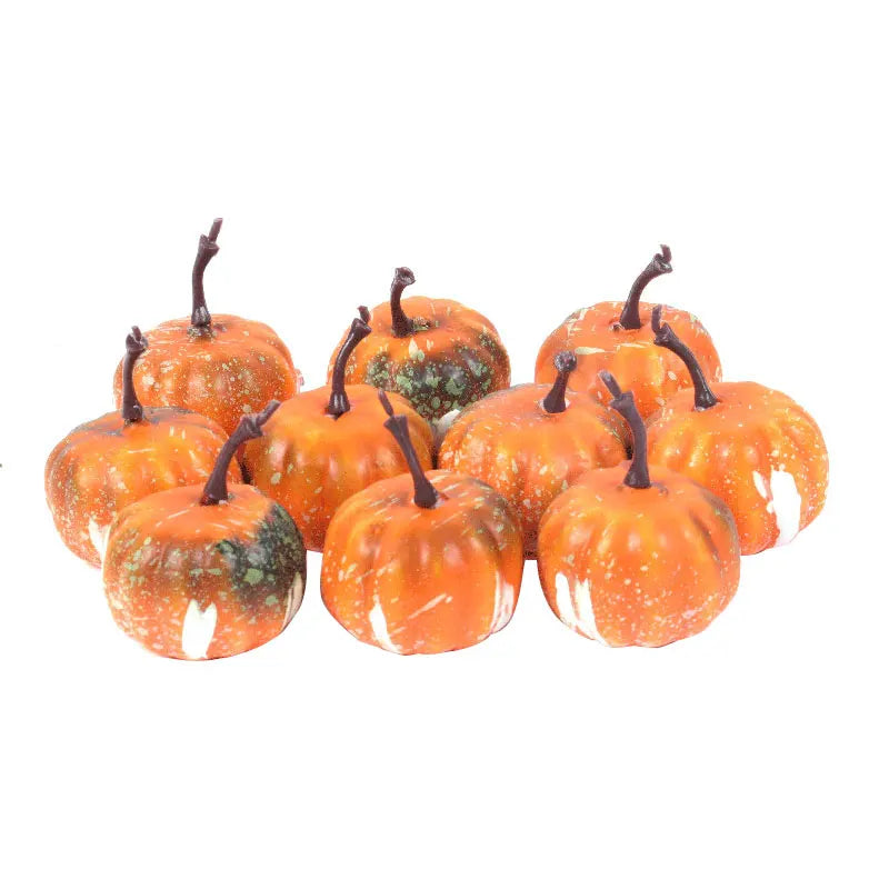 Artificial Pumpkin Happy Halloween Decoration Garden Table Decor Home Autumn Harvest Thanksgiving Props DIY Crafts